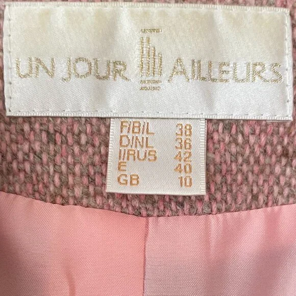 Un Jour Ailleurs Blazer Size 6 EUC - Picture 3 of 6